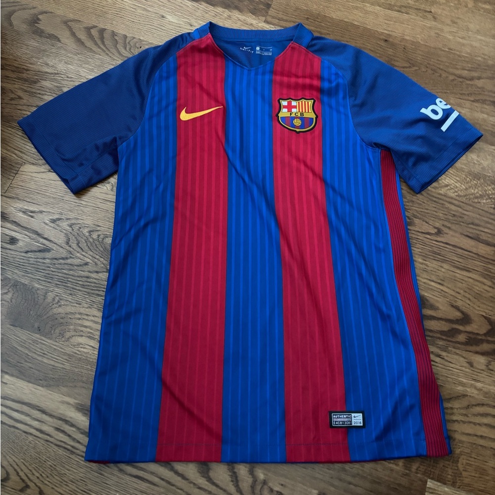 Nike FC BARCELONA home jersey adult small